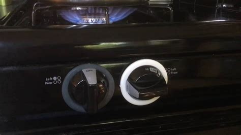 alarm to warn if stove top was left on gas